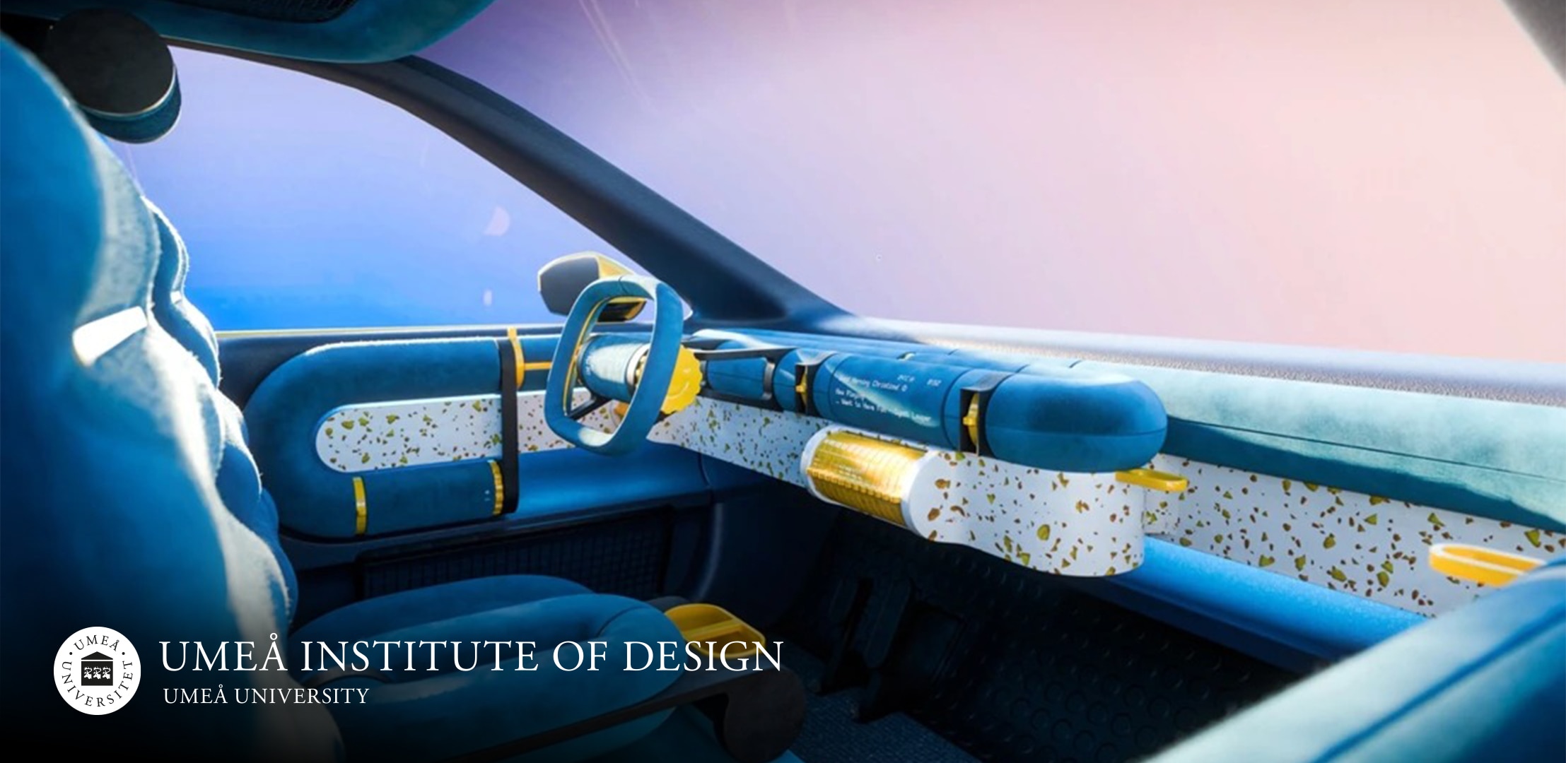 Guided by capability, affordability and smile, Ford Fun uses multi‑purpose cylinders to create a logical yet quirky continuous loop across the cabin. The approach supports interchangeable components and physical engagement, with a material palette focused on cleanliness and circularity